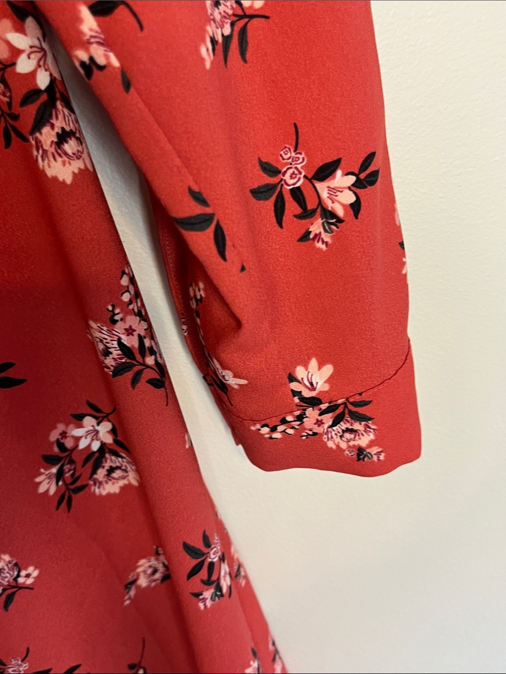LOFT Pleated Cuff Flare Dress Size 6P - Picture 5 of 11